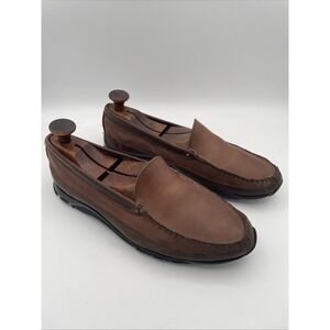 Allen Edmonds Boulder Brown Leather Venetian Loafer Driving Shoes Size‎ 11.5 D